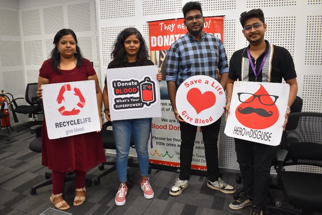 Blood Donation Drive on World Thalassemia Day